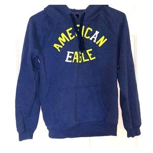 American eagle blue sweatshirt